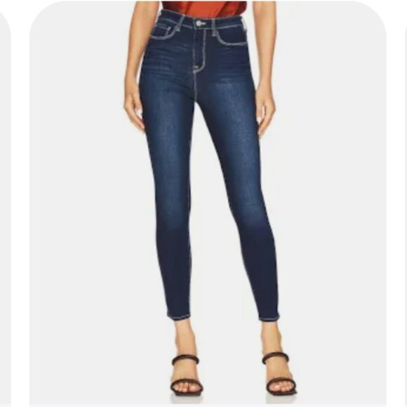 L'AGENCE Monique Ultra High Rise Skinny Jeans In Stanford SIZE 27 - Picture 1 of 6
